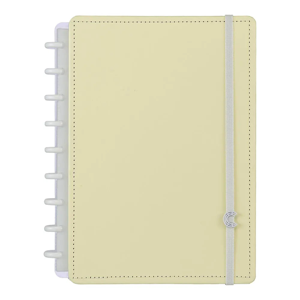 Caderno Amarelo Pastel Caderno