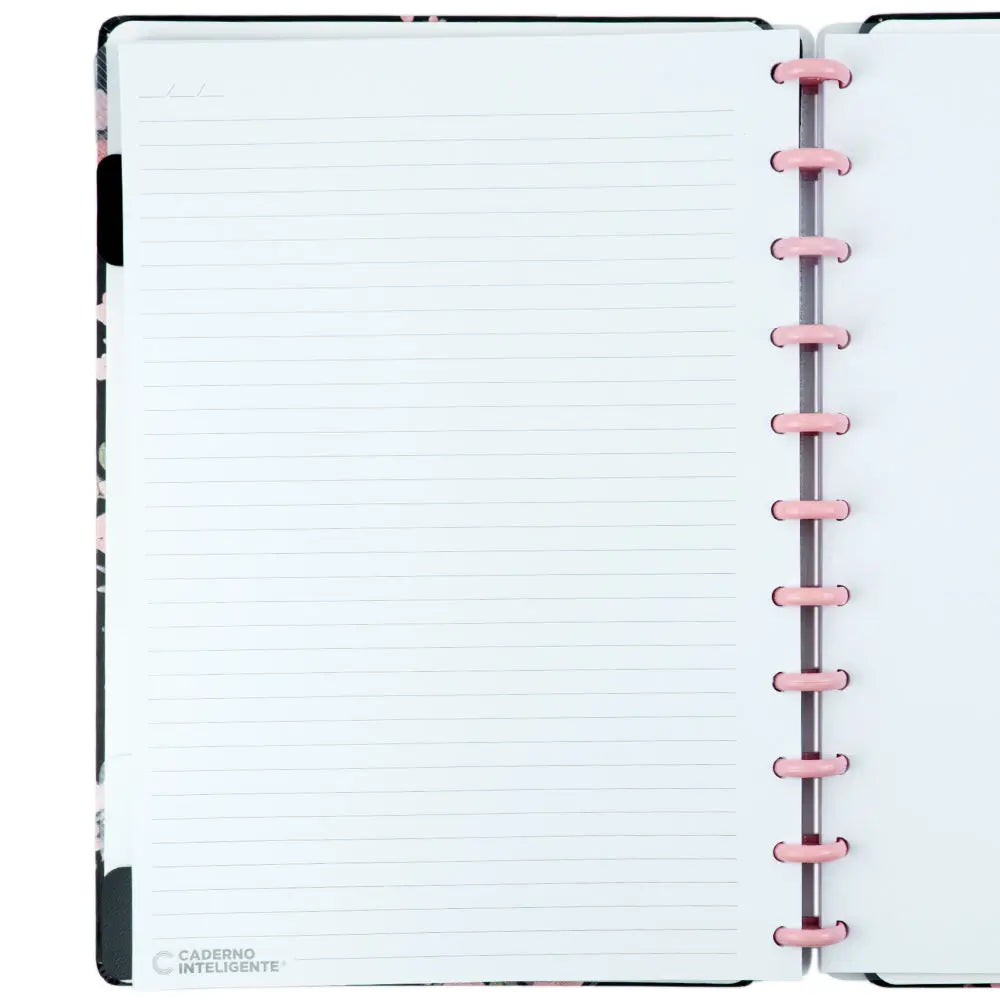 Caderno By Gocase Classical Rose Black Caderno