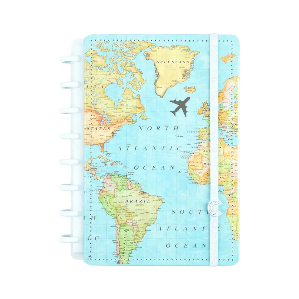 Caderno By Gocase Mapa Mundi Caderno