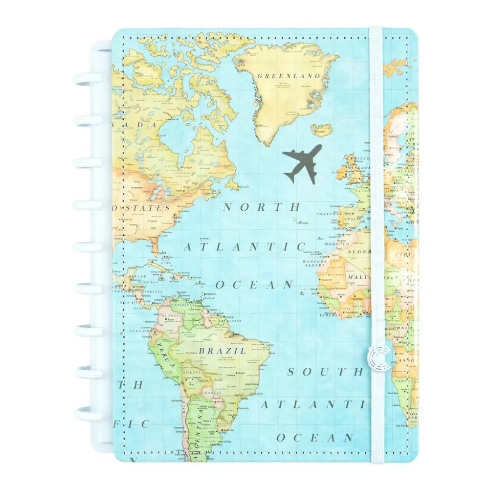 Caderno By Gocase Mapa Mundi Caderno