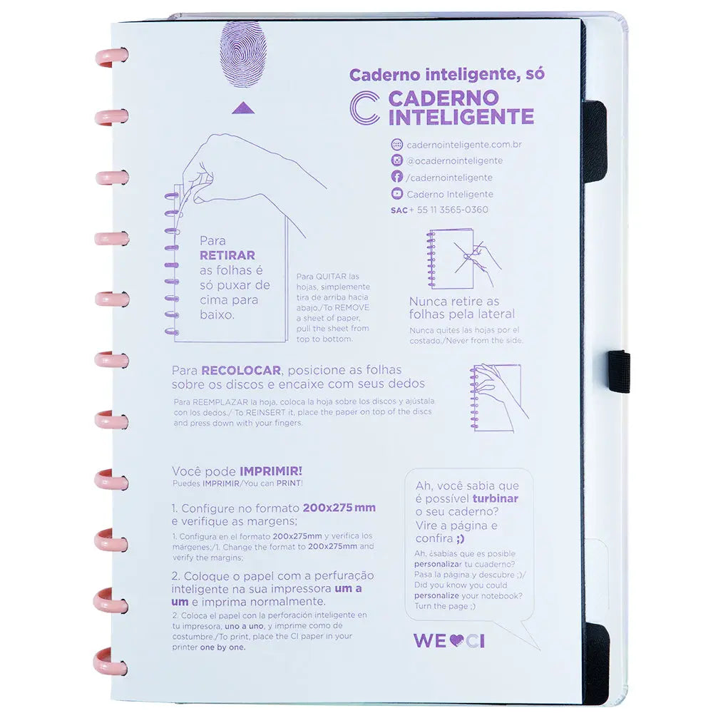Caderno Eyeconic Caderno