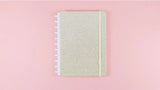 Caderno Let's Glitter Gold Caderno