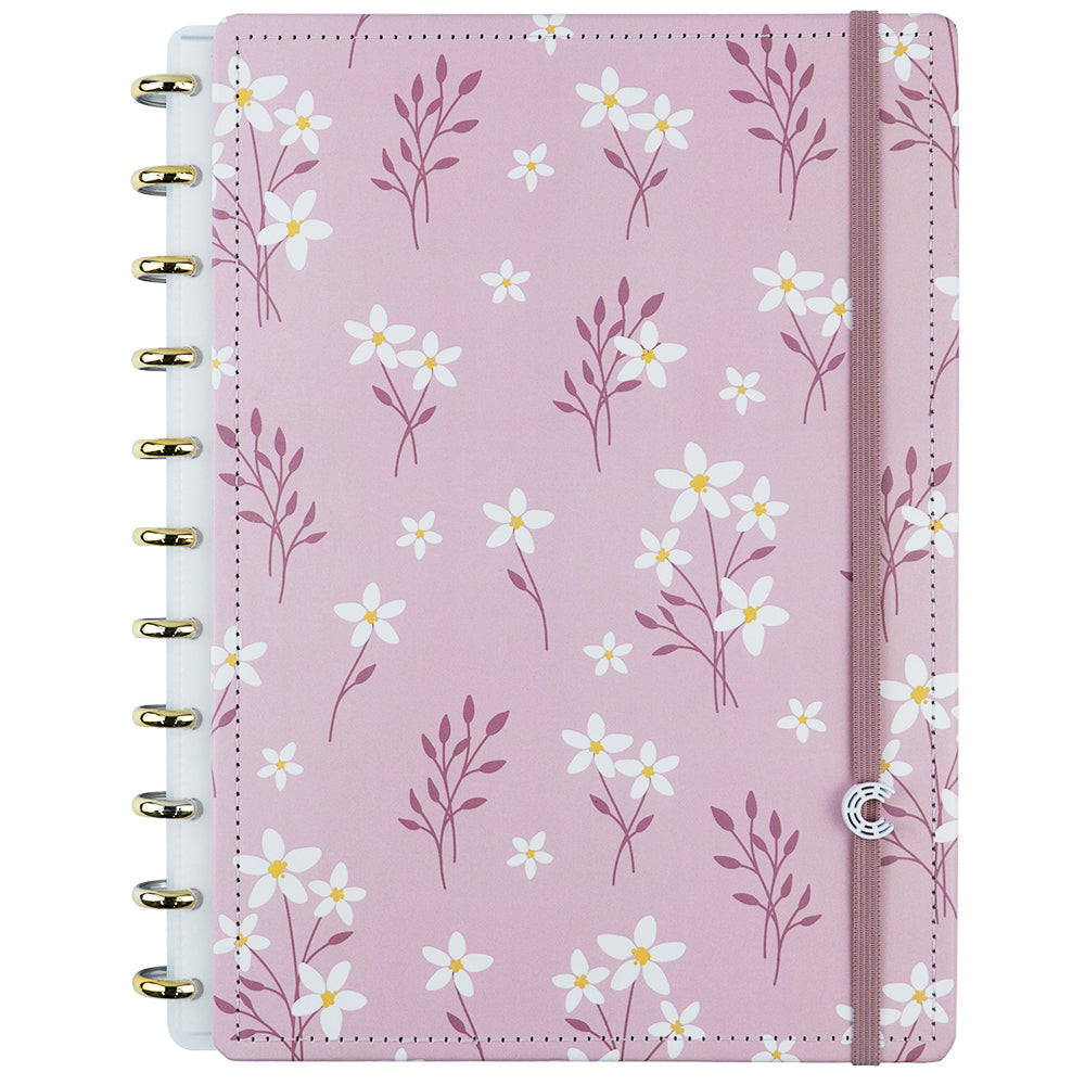 Caderno Pink Blossom by Sof Martins (Cópia) Caderno Inteligente ®