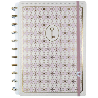 Caderno Rose Key by Isabela Akkari Caderno Inteligente ®