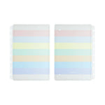 Capa e Contracapa Arco-Íris Pastel Capa e Contracapa