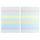 Capa e Contracapa Arco-Íris Pastel Capa e Contracapa