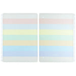 Capa e Contracapa Arco-Íris Pastel Capa e Contracapa