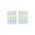 Capa e Contracapa Arco-Íris Pastel Capa e Contracapa
