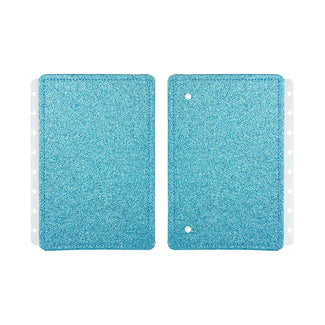 Capa e Contracapa Let's Glitter Ocean Blue Capa e Contracapa