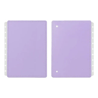 Capa e Contracapa Lilás Pastel Capa e Contracapa