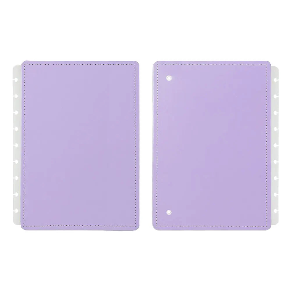 Capa e Contracapa Lilás Pastel Capa e Contracapa