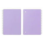 Capa e Contracapa Lilás Pastel Capa e Contracapa