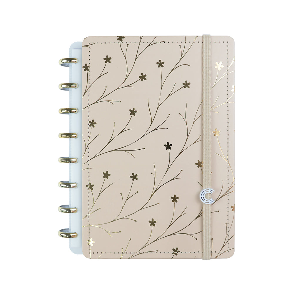 Capa e contracapa Miss Floral by Giulia Benite Caderno Inteligente ®