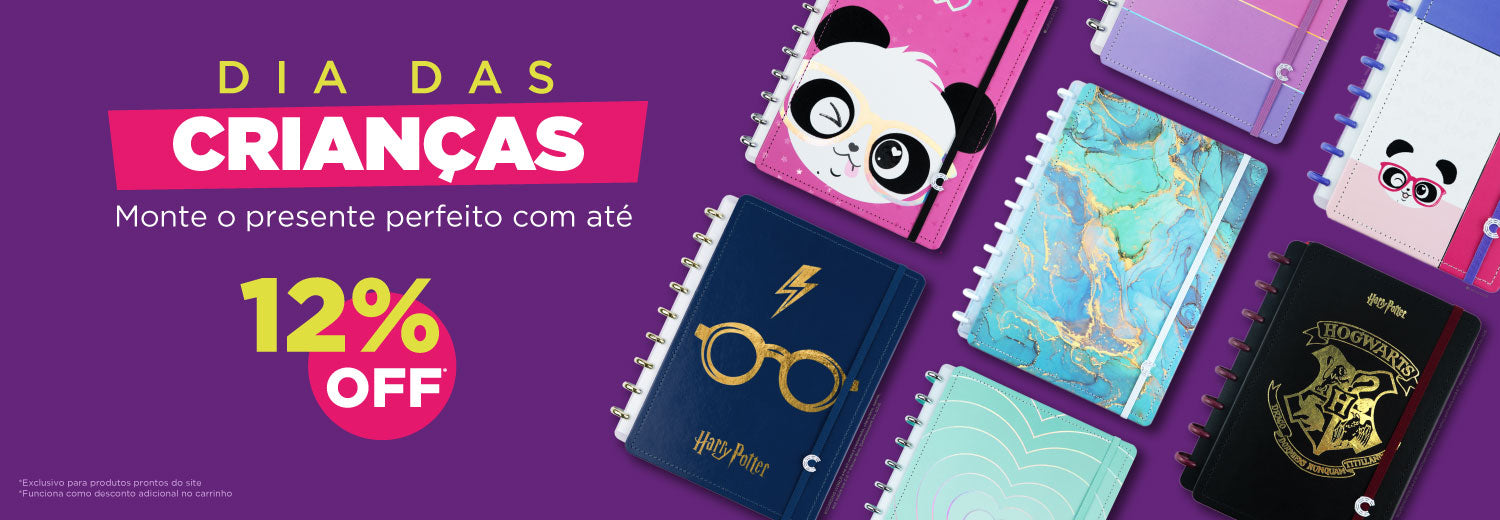 Dia das Crianças Caderno inteligente