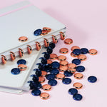 DISCOS + ELÁSTICO SHIMMERING ROSE Caderno Inteligente ®