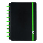Discos + Elástico Verde Neon