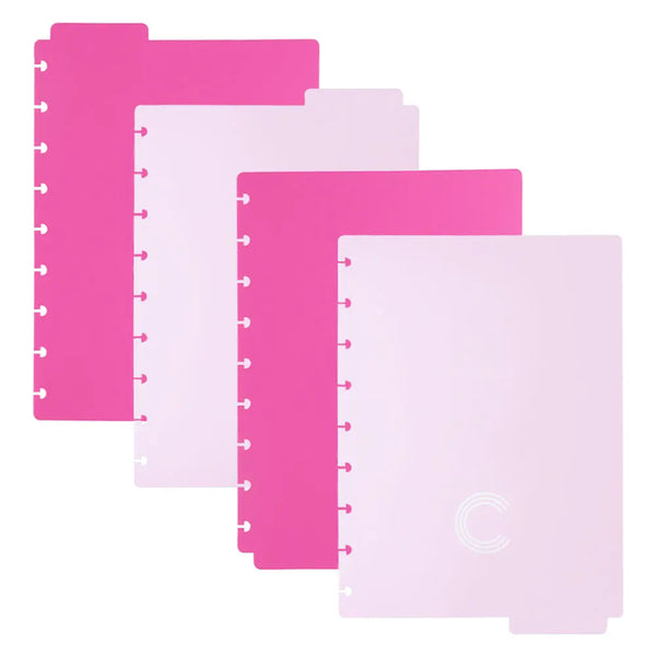 DIVISÓRIAS DUO PINK Caderno Inteligente ® - Caderno Inteligente