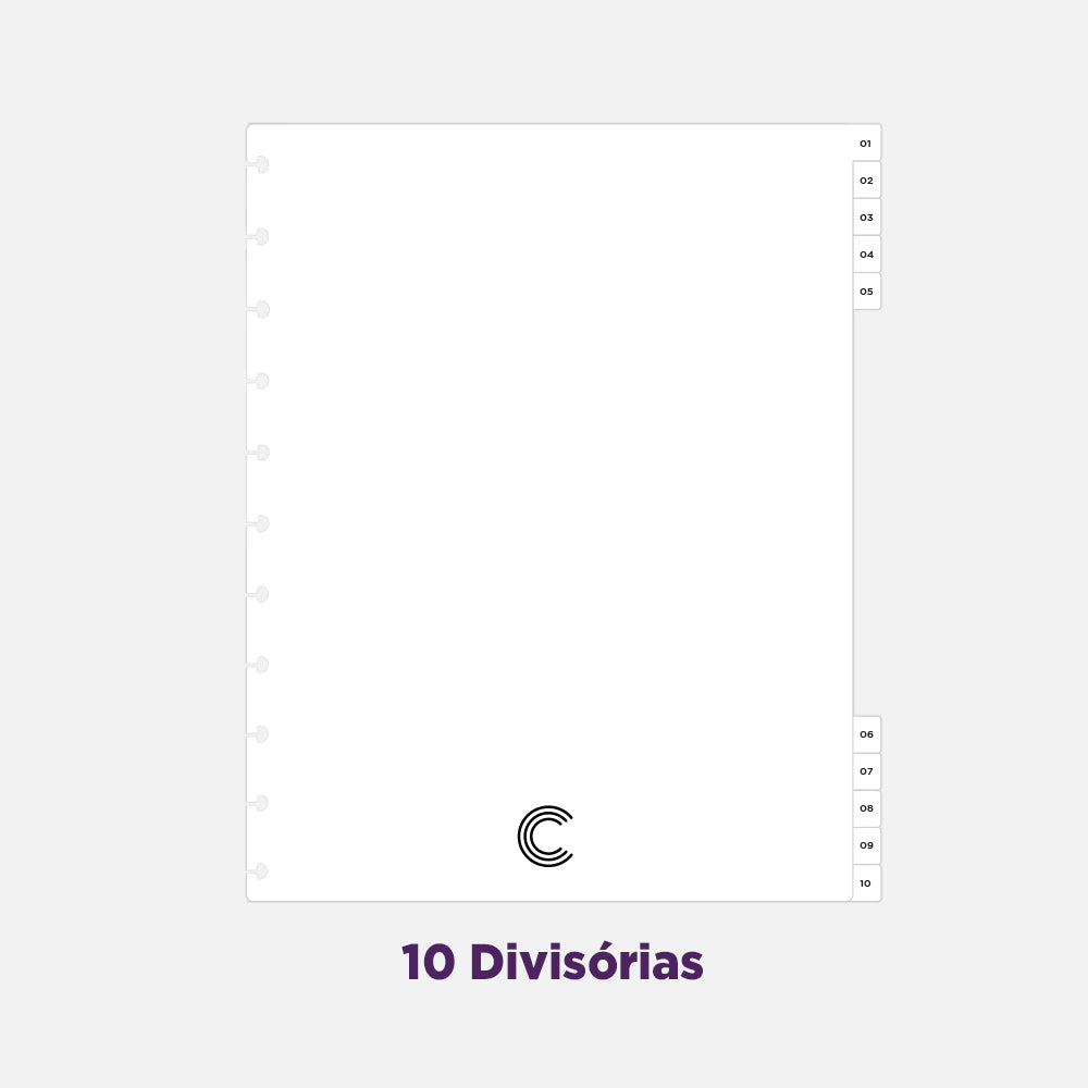 CADERNO 10 MATÉRIAS CAPPUCCINO