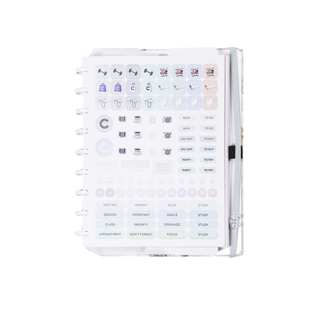 CADERNO CLOUD QUARTZ