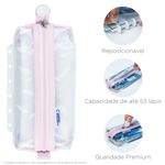 ESTOJO CRYSTAL 2.0 ROSA Caderno Inteligente ®