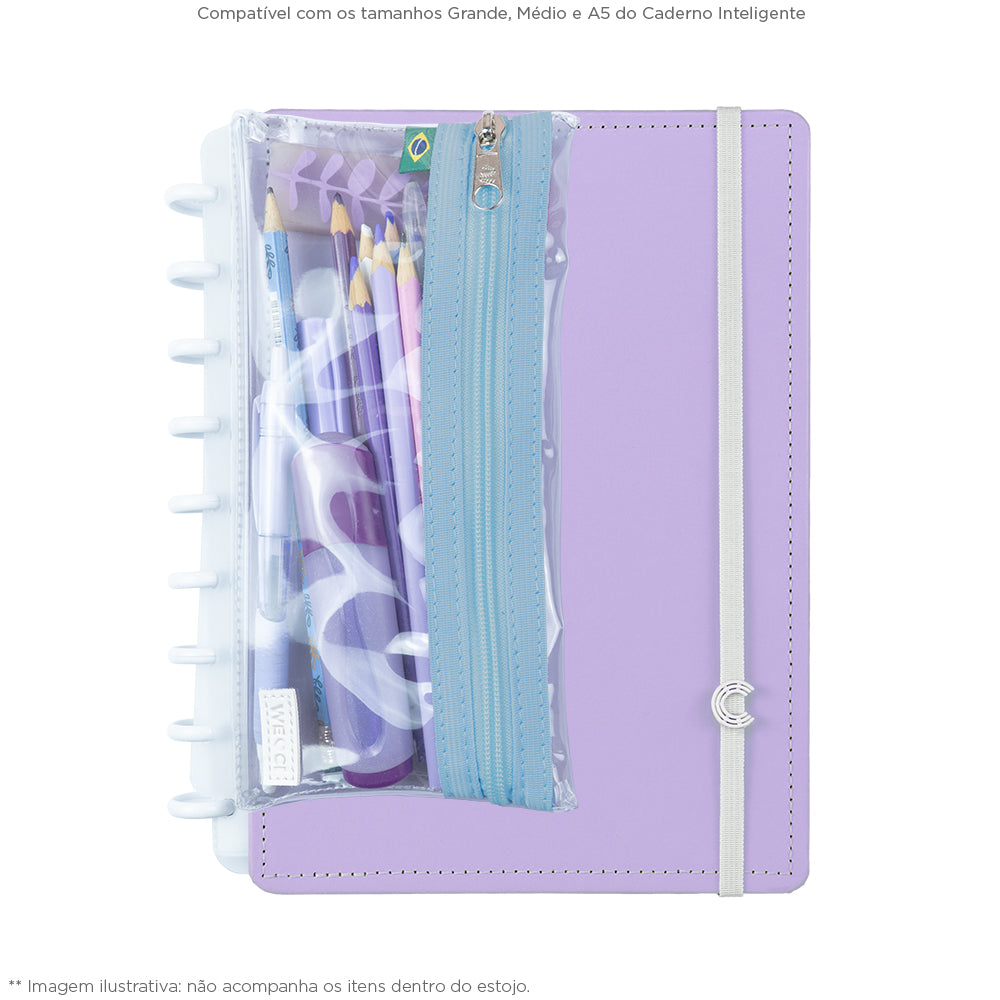 Estojo Crystal Baby Blue Inteligente