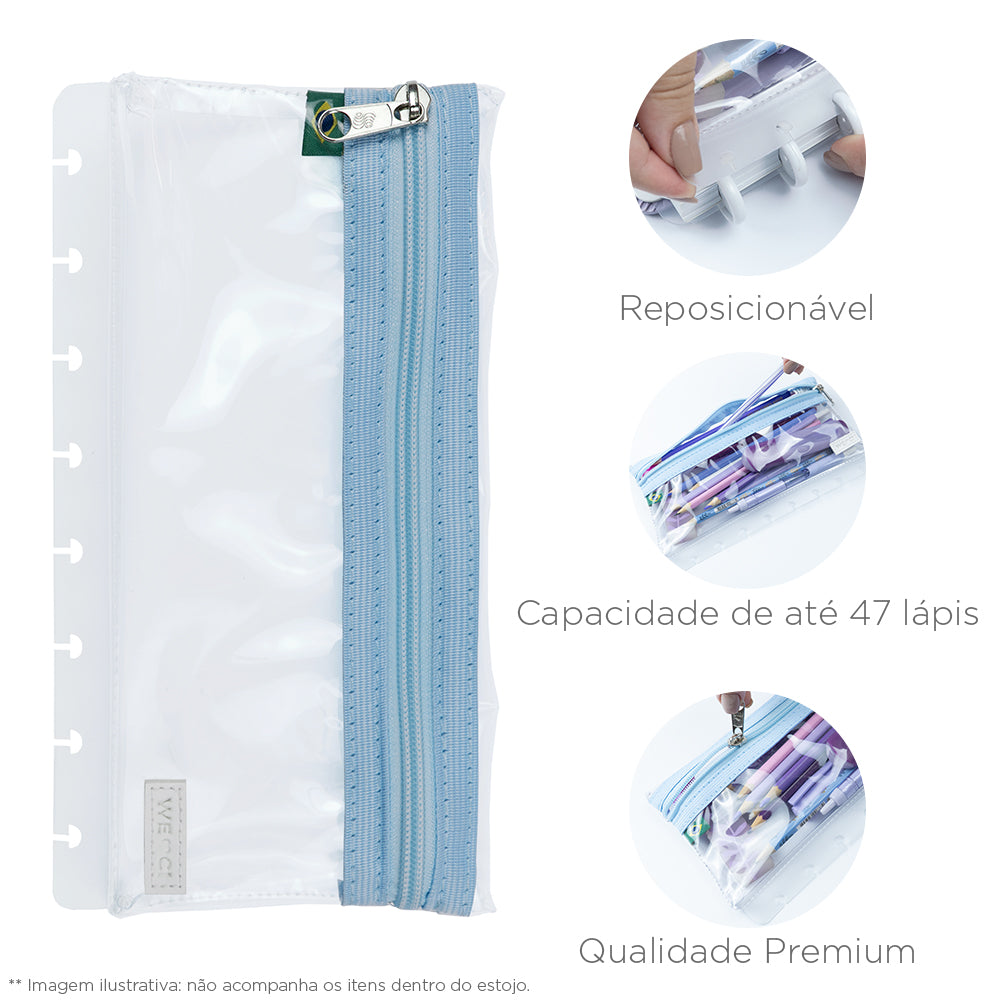 Estojo Crystal Baby Blue Inteligente