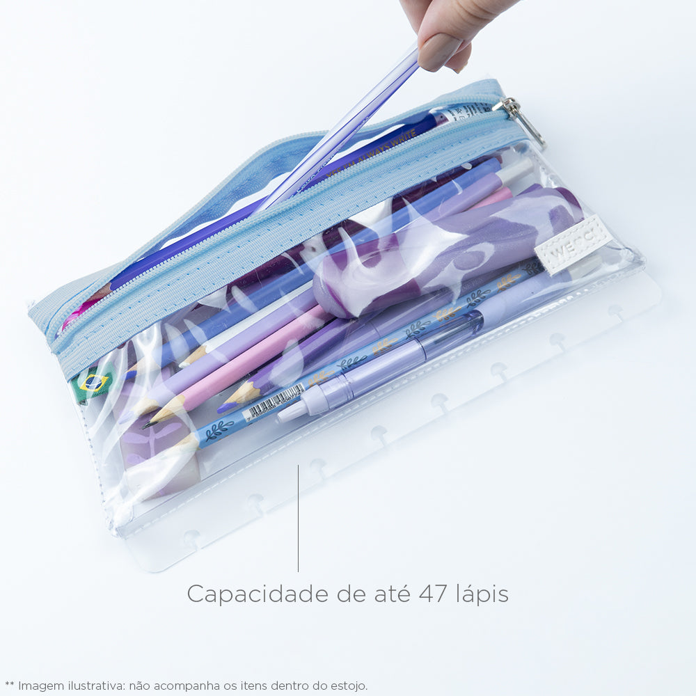 Estojo Crystal Baby Blue Inteligente