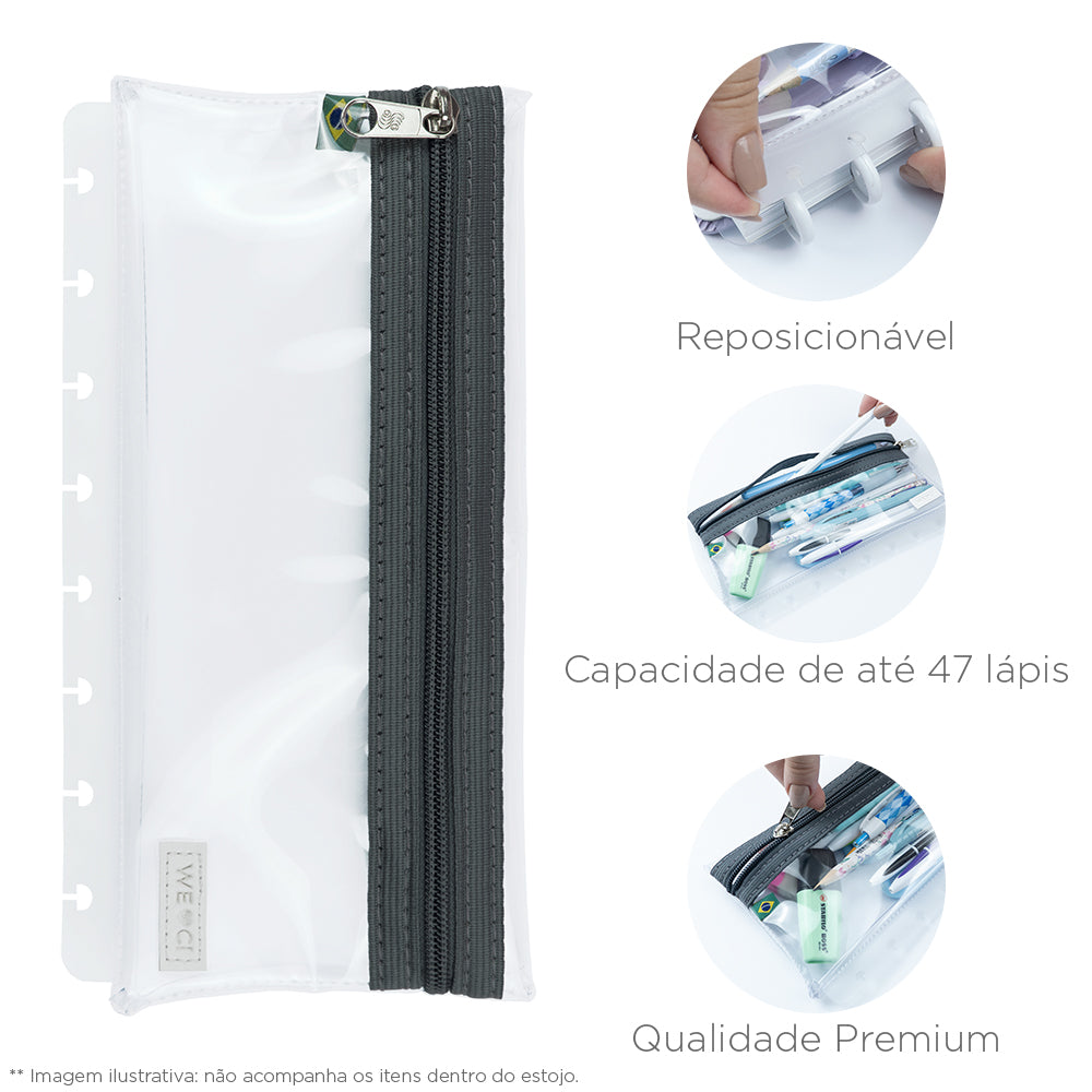 Estojo Inteligente Crystal Cool Grey