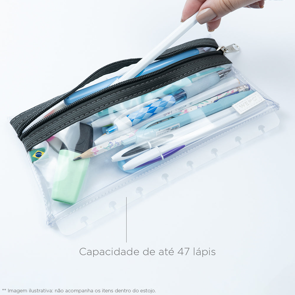 Estojo Inteligente Crystal Cool Grey