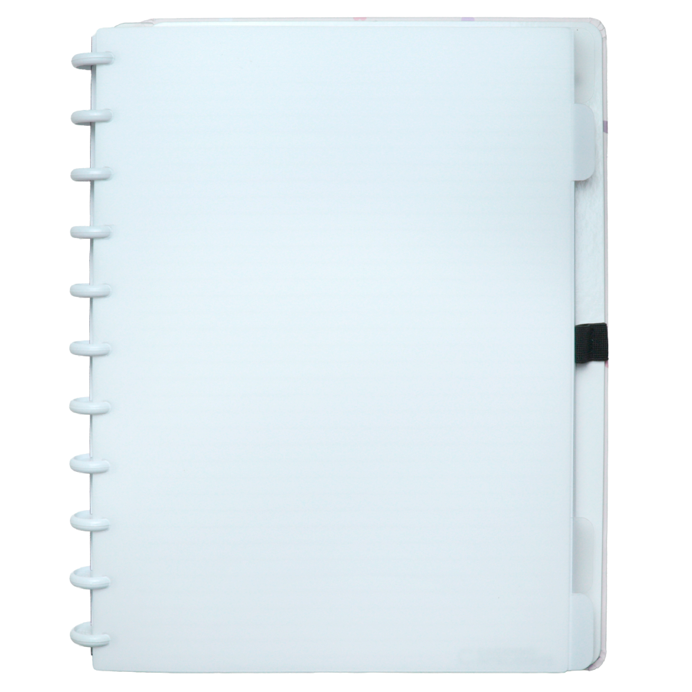 CADERNO FLORAL KISS
