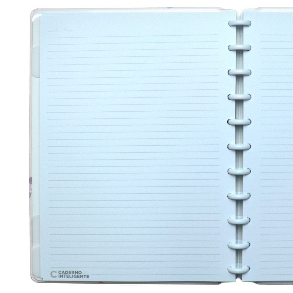 CADERNO FLORAL KISS