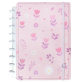 CADERNO FLORAL KISS