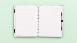 Caderno Azul Holográfico