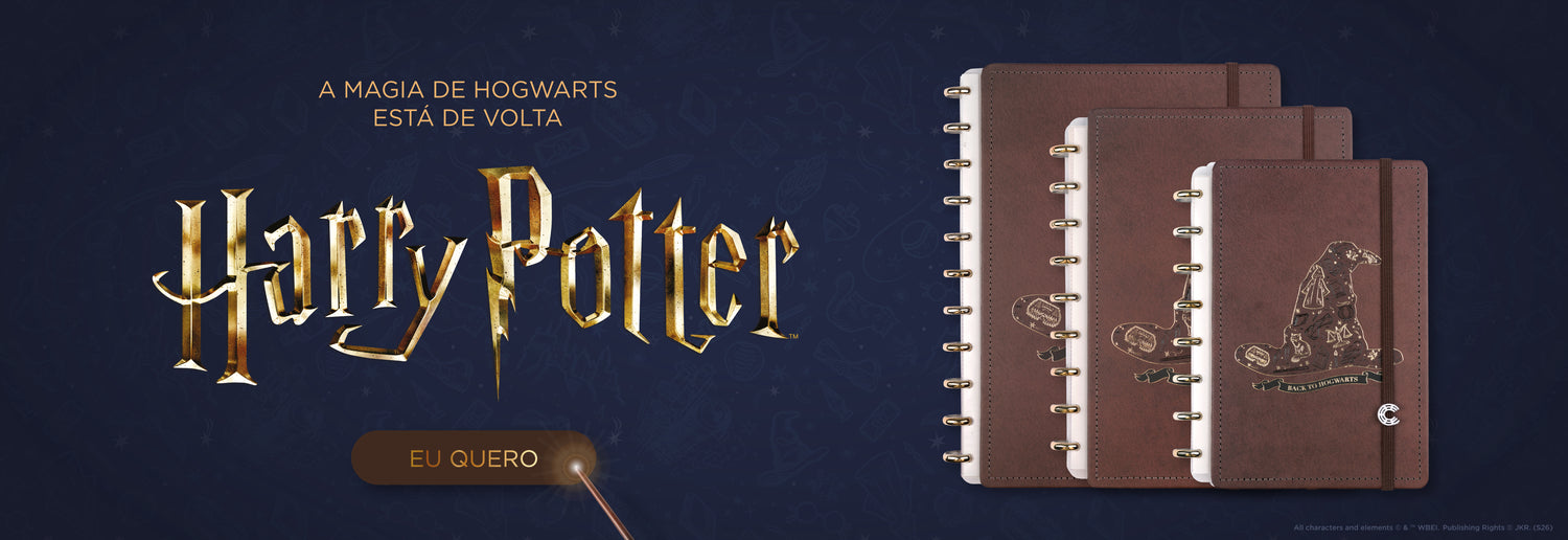 Caderno Inteligente Harry Potter