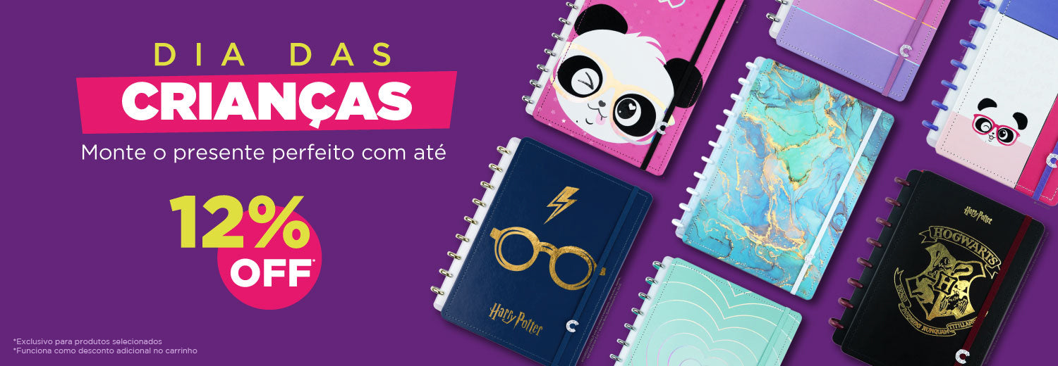 Dia das Crianças Caderno inteligente