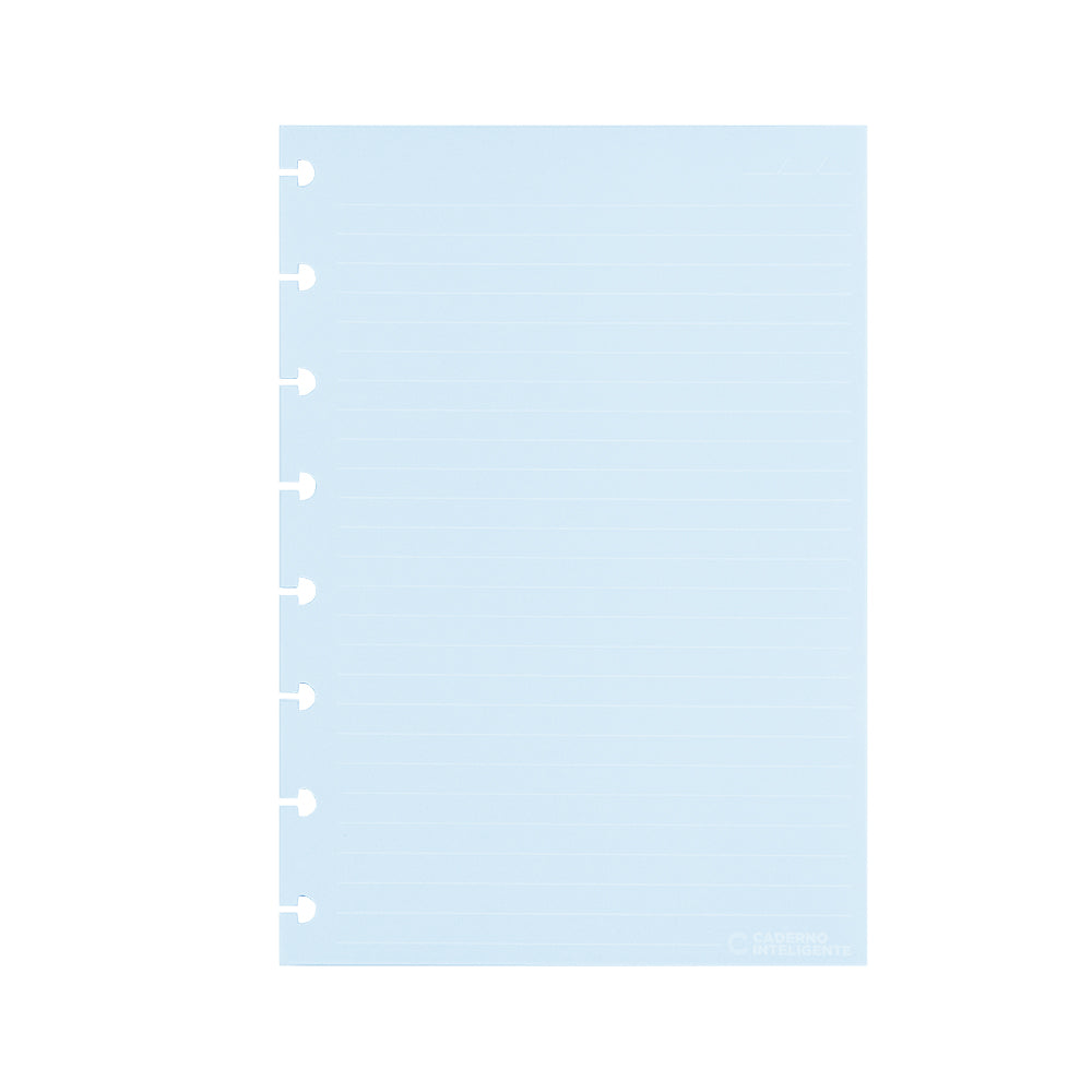 REFIL PAUTADO #BLUELOVER Caderno Inteligente ®