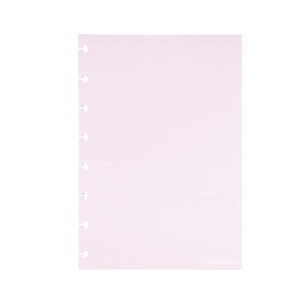 REFIL PAUTADO #PINKLOVER Caderno Inteligente ®