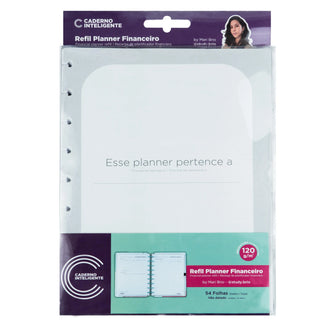 REFIL PLANNER FINANCEIRO CI BY MARI BRIO Caderno Inteligente ®