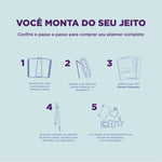 REFIL PLANNER ORGANIZER Caderno Inteligente Lojista