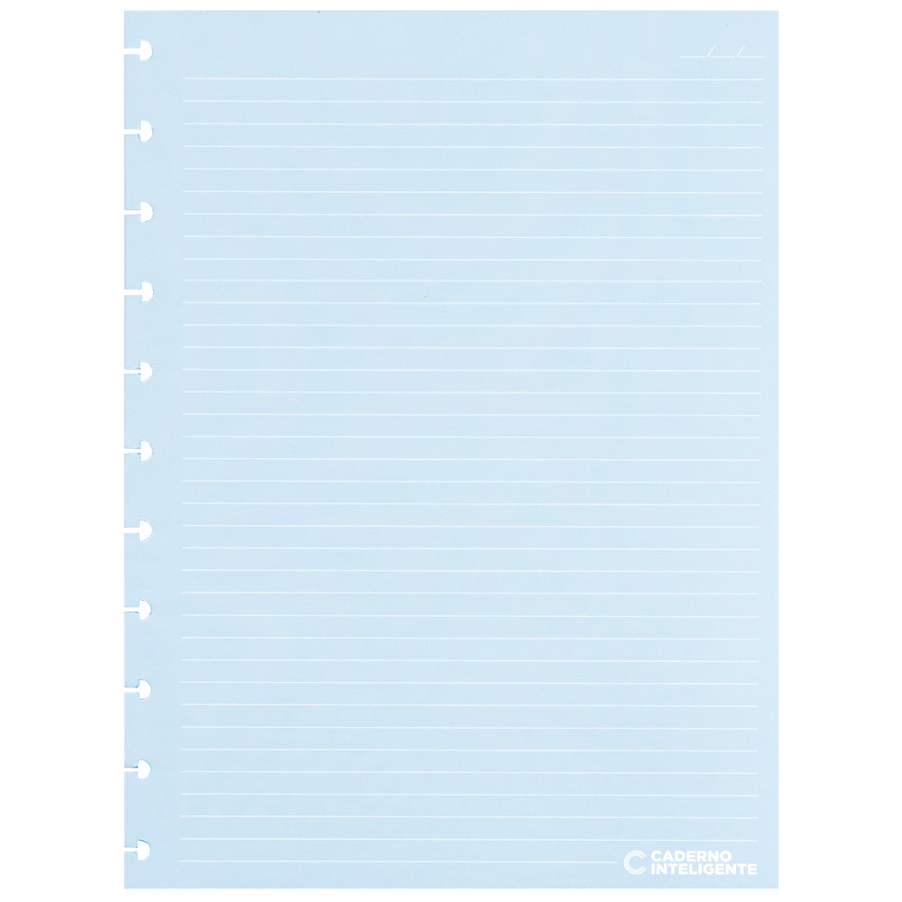 REFIL PAUTADO #BLUELOVER