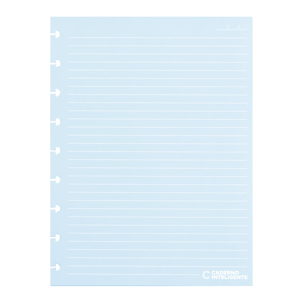 REFIL PAUTADO #BLUELOVER