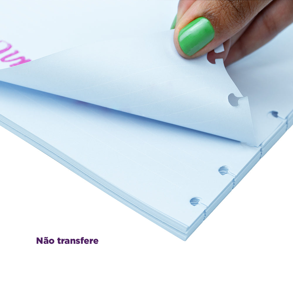 REFIL PAUTADO #BLUELOVER