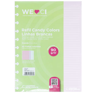 Refil Candy Colors Linha Branca