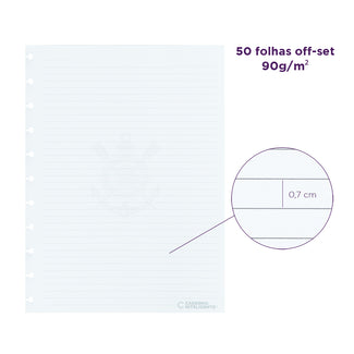 REFIL PAUTADO CORINTHIANS