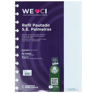 Refil Pautado Palmeiras