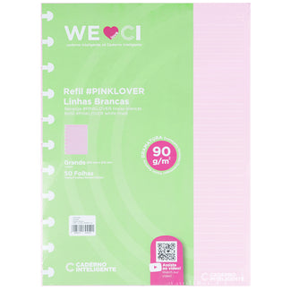 REFIL PAUTADO #PINKLOVER