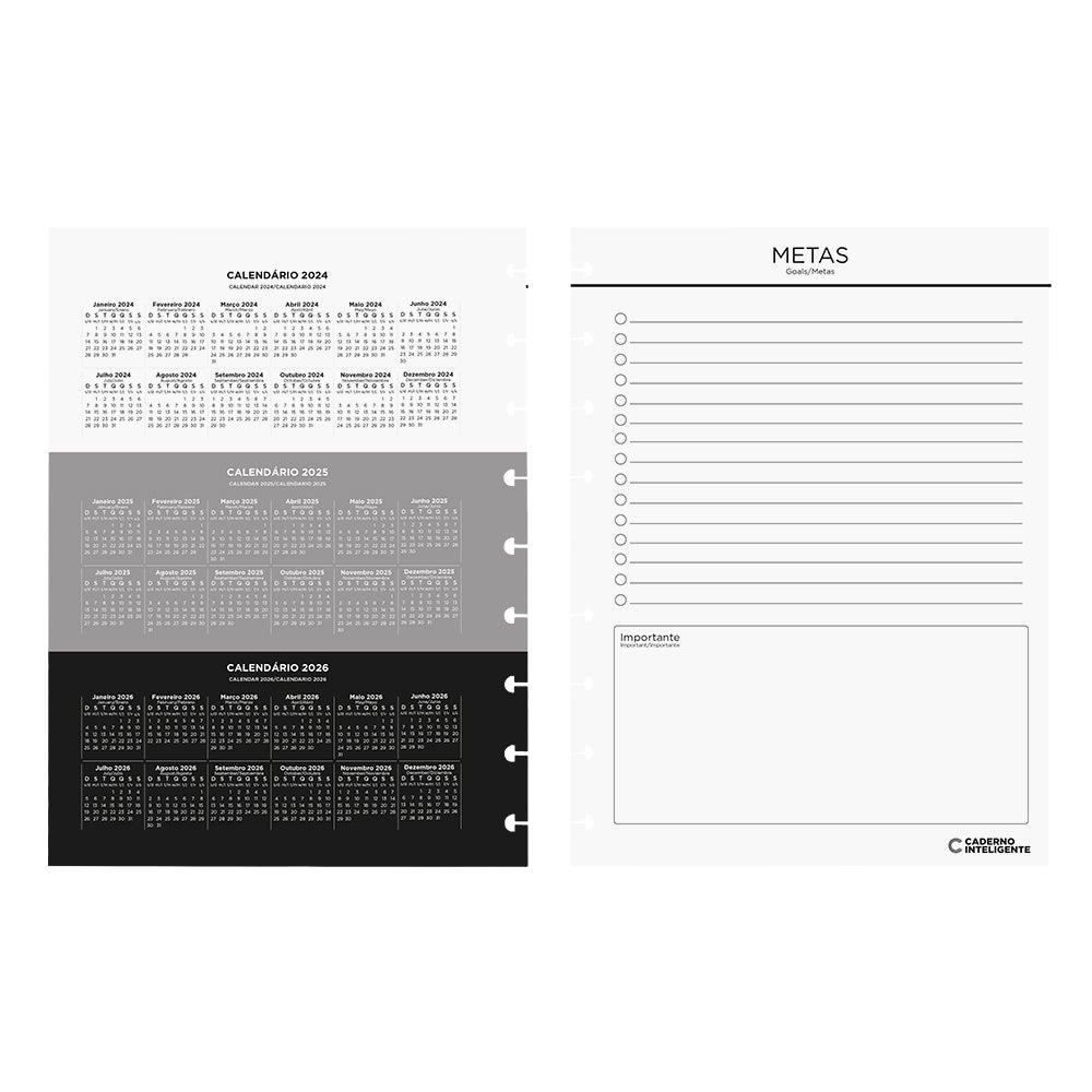 Refil Planner Casual