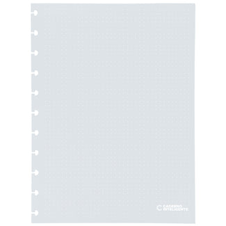 Refil Linhas Brancas Pontilhado