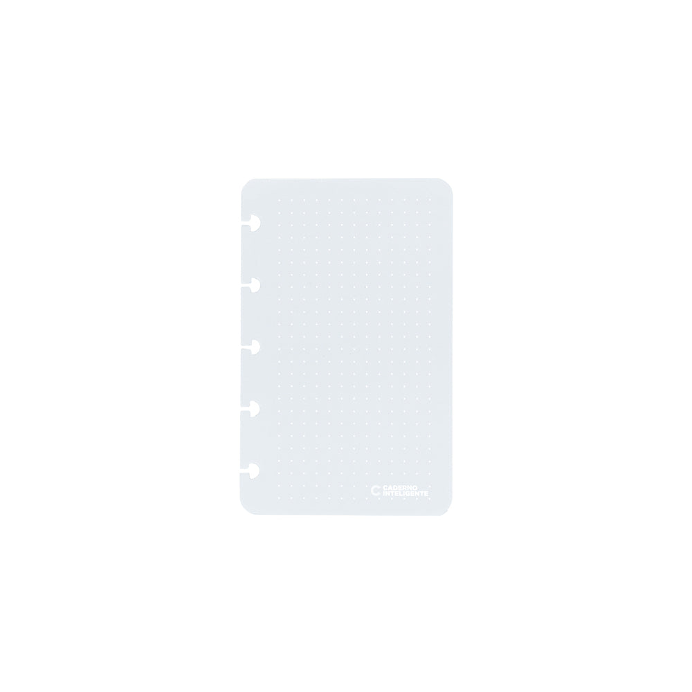 Refil Linhas Brancas Pontilhado