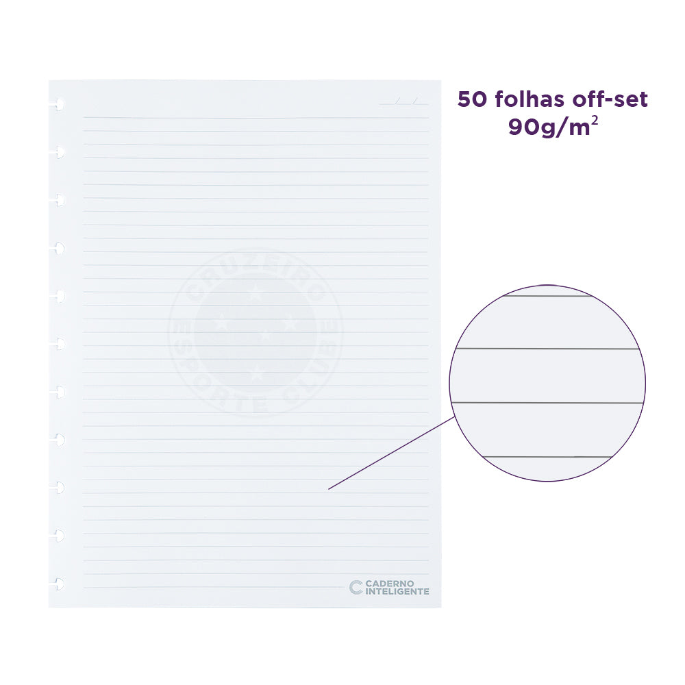 Refil Cruzeiro Caderno Inteligente ®